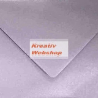 Boríték - Halványlila színű Jázmin C6 Színes Boríték, Gyöngyház fényű 10 db