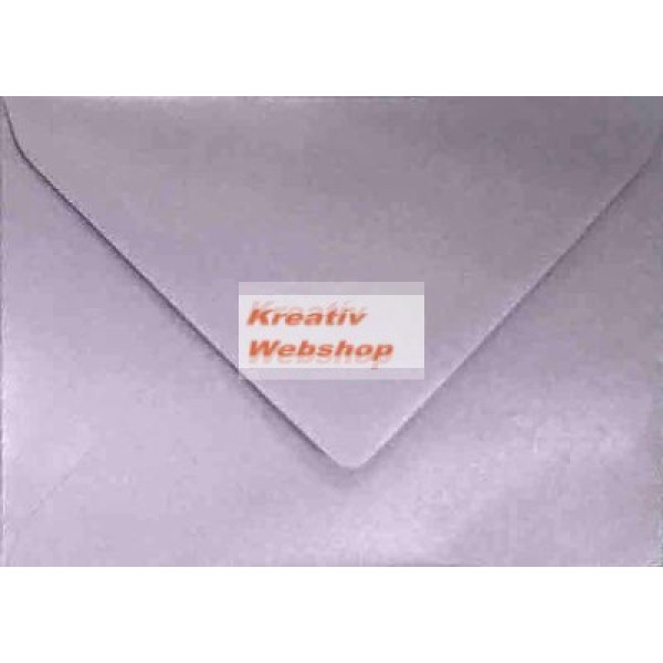 Boríték - Halványlila színű Jázmin C6 Színes Boríték, Gyöngyház fényű 10 db