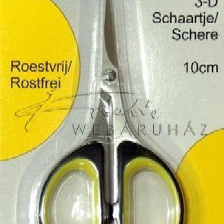 Hobbi egyenes olló erősített, rozsdamentes kivitel, gumírozott ujj betéttel Hobbi egyenes olló erősített, rozsdamentes kivitel, gumírozott ujj betéttel