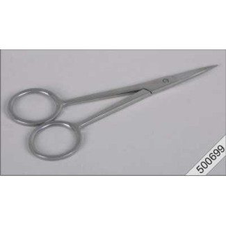 Balkezes olló - Mintavágó egyenes olló, 11 cm