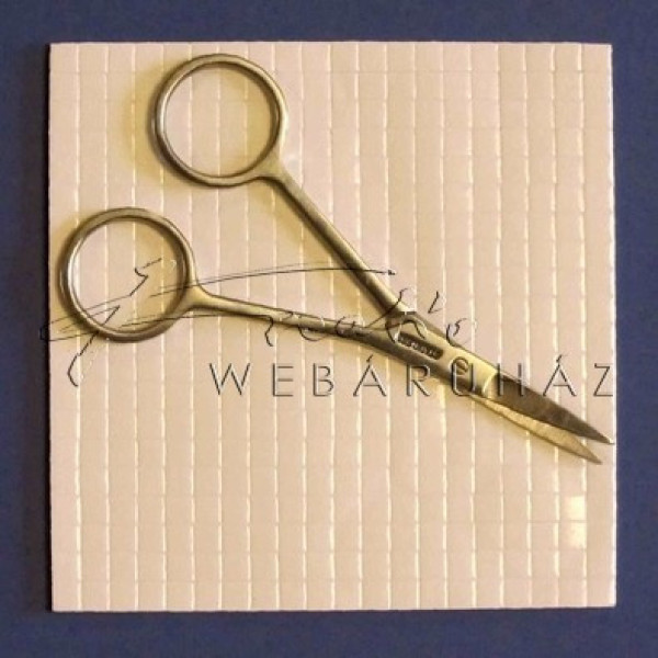 Mintavágó egyenes olló - 11cm - ajándék 2mm ragasztókockával Mintavágó egyenes olló - 11cm - ajándék 2mm ragasztókockával