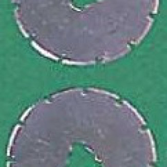 Körkés tartalék perforáló penge egyenes - 28 mm - 2db-os csomag - OLFA, DAFA, BLUE késekhez