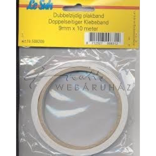 Ragasztócsík 0,3mm vastag - 15 mm Kétoldalas átlátszó ragasztócsík, 10 m hosszú Ragasztócsík 0,3mm vastag - 15 mm Kétoldalas átlátszó ragasztócsík, 10 m hosszú