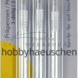 Szurkáló tű készlet - Finom, közepes és nagyméretű tűvel