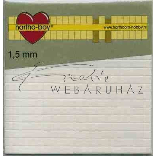 Ragasztókocka - 1,5mm - 3D Ragasztókocka 5 x 5 mm, holland Ragasztókocka - 1,5mm - 3D Ragasztókocka 5 x 5 mm, holland