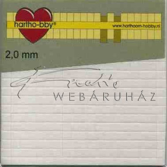 Ragasztókocka - 0,5 mm vastag - 3D Ragasztókocka 5 x 5 mm kockák, holland