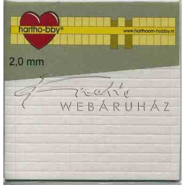 Ragasztókocka - 0,5 mm vastag - 3D Ragasztókocka 5 x 5 mm kockák, holland Ragasztókocka - 0,5 mm vastag - 3D Ragasztókocka 5 x 5 mm kockák, holland