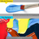 Akrilfesték készlet - MEEDEN Heavy Body Acrylic Paint Set, 9 Vibrant Colors 9x60 ml - Alapszínek