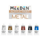 Akrilfesték készlet, sűrű - MEEDEN Heavy Body Acrylic Paint Set, 6 Metallic Colors (2 oz, 60 ml) - Metál színek 6 x 60 ml Akrilfesték készlet, sűrű - MEEDEN Heavy Body Acrylic Paint Set, 6 Metallic Colors (2 oz, 60 ml) - Metál színek 6 x 60 ml