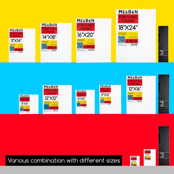 M-ART keretre feszített festővászon, 280 gr, 100% pamutból, négyszer alapozott - 20 x 25 cm M-ART keretre feszített festővászon, 280 gr, 100% pamutból, négyszer alapozott - 20 x 25 cm