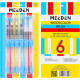 Tölthető nyelű ecsetkészlet, adagolóval - M-ART MEEDEN - 6 db-os készlet Tölthető nyelű ecsetkészlet, adagolóval - M-ART MEEDEN - 6 db-os készlet