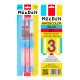 Tölthető nyelű ecsetkészlet, adagolóval - M-ART MEEDEN - 3 db-os készlet Tölthető nyelű ecsetkészlet, adagolóval - M-ART MEEDEN - 3 db-os készlet
