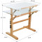 Rajz- és Festőasztal, állítható, dönthető - MEEDEN Natural Wood Drafting Table