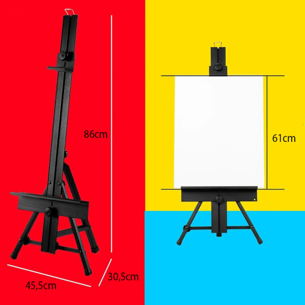 Asztali Festőállvány, Alumínium - MEEDEN Aluminum Adjustable Tabletop Easel Asztali Festőállvány, Alumínium - MEEDEN Aluminum Adjustable Tabletop Easel