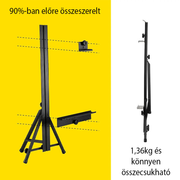 Asztali Festőállvány, Alumínium - MEEDEN Aluminum Adjustable Tabletop Easel Asztali Festőállvány, Alumínium - MEEDEN Aluminum Adjustable Tabletop Easel