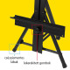 Asztali Festőállvány, Alumínium - MEEDEN Aluminum Adjustable Tabletop Easel Asztali Festőállvány, Alumínium - MEEDEN Aluminum Adjustable Tabletop Easel