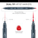 Royal Tűfilc 0,4 mm + 2 mm Filctoll készlet - Háromszög alakú tolltest - Royal Dual-Tip Watercolor Markers - 12 színű készlet Royal Tűfilc 0,4 mm + 2 mm Filctoll készlet - Háromszög alakú tolltest - Royal Dual-Tip Watercolor Markers - 12 színű készlet