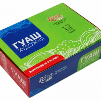 Rósa Gouache Studio - 12 x 20 ml tégelyes - kartondobozban