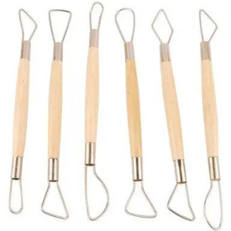 Formázó szerszám készlet - DK. Art - 6x2 db-os készlet - agyagozáshoz, kerámiához 11220