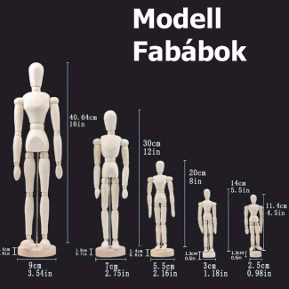 Modell Fabáb - 40 cm