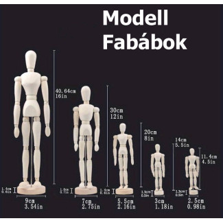 Modell Fabáb - 40 cm