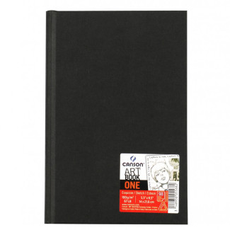 CANSON ArtBook: "ONE", A5 skicckönyv, finom szemcsés papír 100g/m2 98 ív 14 x 21,6