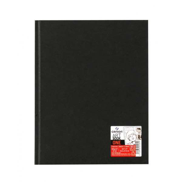 CANSON ArtBook "ONE", A4 skicckönyv, finom szemcsés papír 100g/m2 98 ív 21,6 x 27,9 CANSON ArtBook "ONE", A4 skicckönyv, finom szemcsés papír 100g/m2 98 ív 21,6 x 27,9
