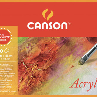 MONTVAL savmentes akriltömb 100 % alfa cellulózból, (4-oldalt ragasztott) 400 gr, 10 ív, finom, 32 x 41 cm