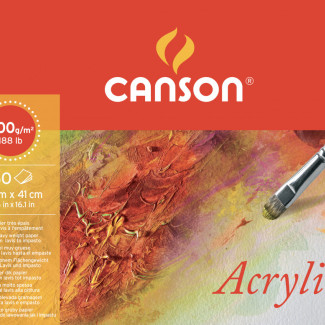 MONTVAL savmentes akvarell- és akril festő-tömb 100 % alfa cellulózból, (hosszú oldalán ragasztott) 400 gr, 50 ív, finom, 32 x 41 cm