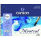 MONTVAL savmentes akvarelltömb, 100 % alfa cellulózból, (spirálkötés) 270 gr, 12 ív, érdes, 13,5 x21 cm