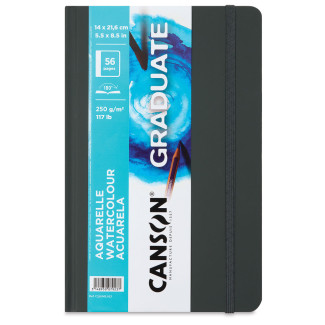 CANSON Graduate Portrait akvarellkönyv, keménykötésű 250g/m2 28 lap 56 oldal A5