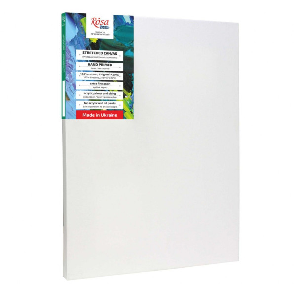 Rósa Studio keretre feszített festővászon, 310 gr, 100% pamutból, kézzel alapozott - Extra finom felületű, 20 x 20 cm Rósa Studio keretre feszített festővászon, 310 gr, 100% pamutból, kézzel alapozott - Extra finom felületű, 20 x 20 cm