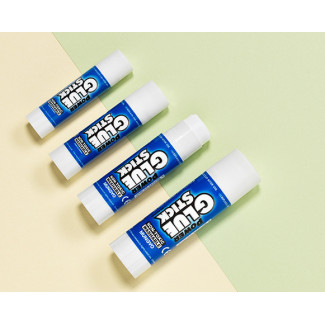 Ragasztóstift, erősen tapadó, Kék színű tokban - Mungyo - 15 gr