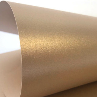 Metálfényű papír - 120gr, kétoldalas - 50 lap/csomag - Rózsaarany
