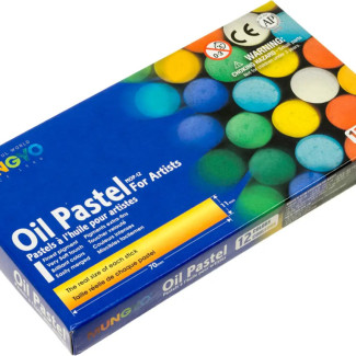 Olajpasztell készlet - Mungyo Oil Pastels for Artists - 12 színű készlet