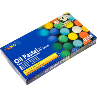Olajpasztell készlet - Mungyo Oil Pastels for Artists - 12 színű készlet