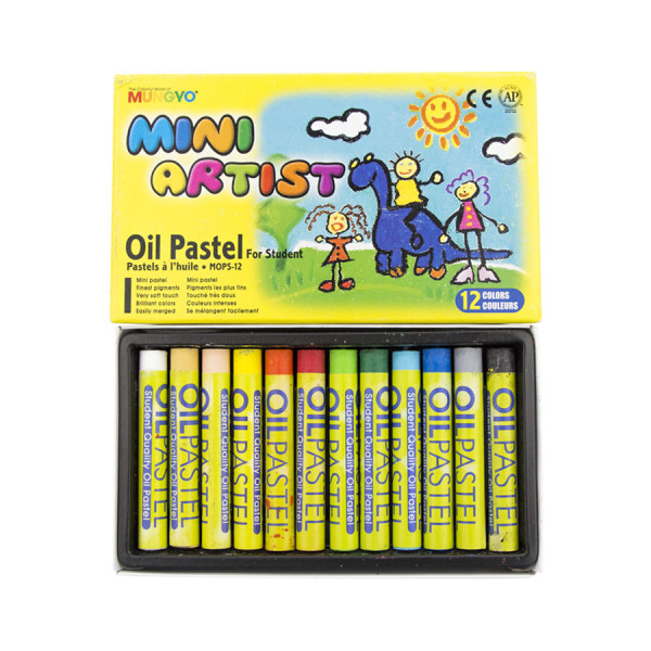 Olajpasztell készlet - Mungyo Mini Oil Pastels for Artists - 12 színű készlet Olajpasztell készlet - Mungyo Mini Oil Pastels for Artists - 12 színű készlet