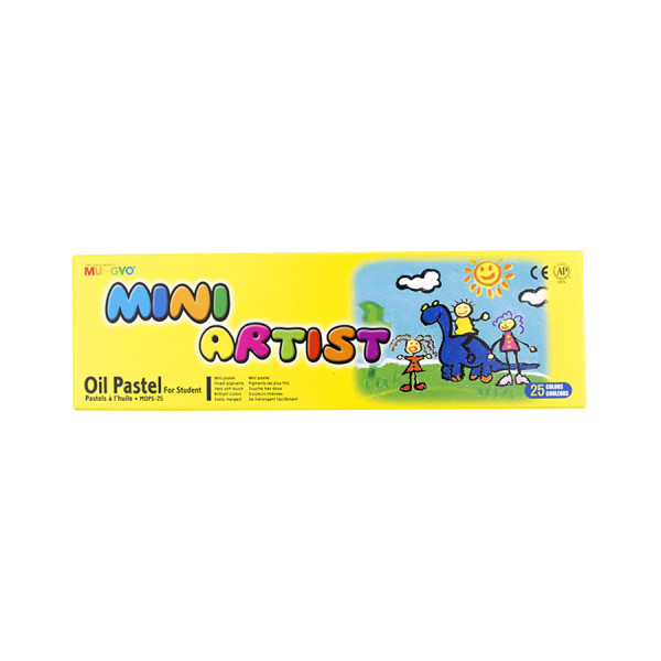 Olajpasztell készlet - Mungyo Mini Oil Pastels for Artists - 25 színű készlet Olajpasztell készlet - Mungyo Mini Oil Pastels for Artists - 25 színű készlet