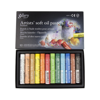 Olajpasztell készlet - Mungyo Soft Oil Pastels for Artists - 12 színű készlet