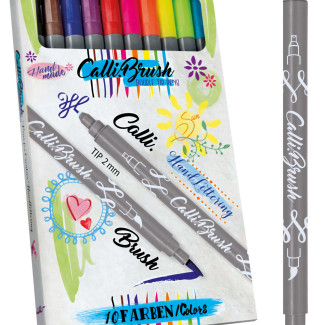 Calli.Brush Pen Double Tip 10 db-os készlet