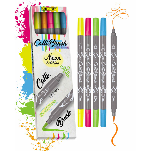 Calli.Brush Set Neon