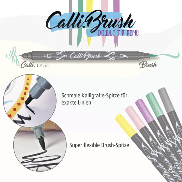 Calli.Brush Set Pastel