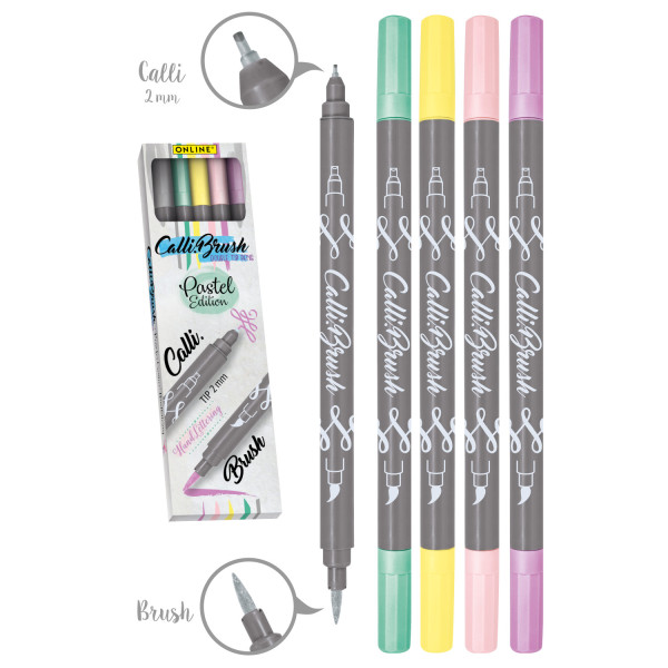 Calli.Brush Set Pastel