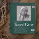 Vázlattömb - Strathmore 400 Toned Gray Sketch Pad - Szürke 118 gr, 50 lapos, 23x31 cm, spirálkötéses, mikroperforált Vázlattömb - Strathmore 400 Toned Gray Sketch Pad - Szürke 118 gr, 50 lapos, 23x31 cm, spirálkötéses, mikroperforált