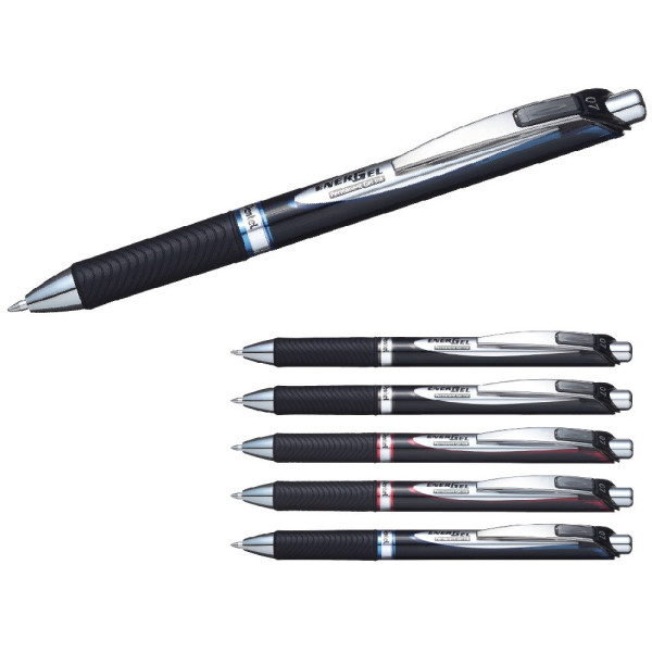 Pentel zselés dokumentum rollertoll EnerGel 0,35 mm - fekete Pentel zselés dokumentum rollertoll EnerGel 0,35 mm - fekete
