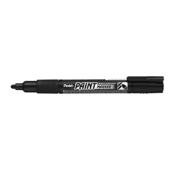 Pentel lakkmarker kerek hegyű 2,0 mm - fekete 
