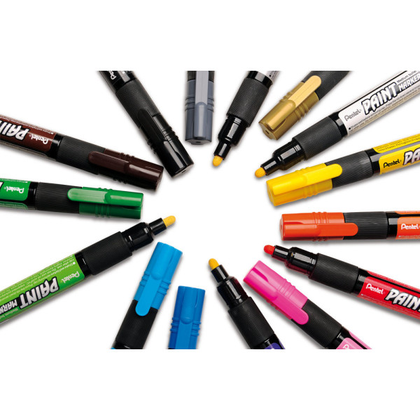 Pentel lakkmarker kerek hegyű 2,0 mm- zöld 