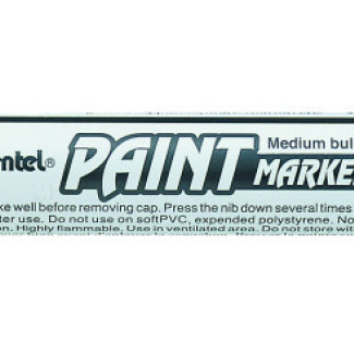 Pentel lakkmarker kerek hegyű 2,0 mm - fehér 