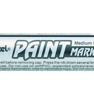 Pentel lakkmarker kerek hegyű 2,0 mm - ezüst 