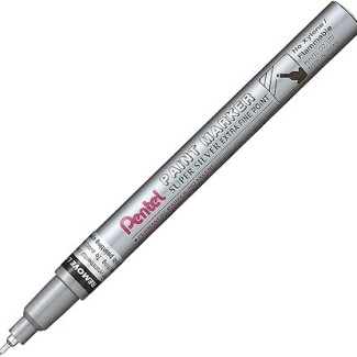 Pentel lakkmarker 1,5 mm - ezüst